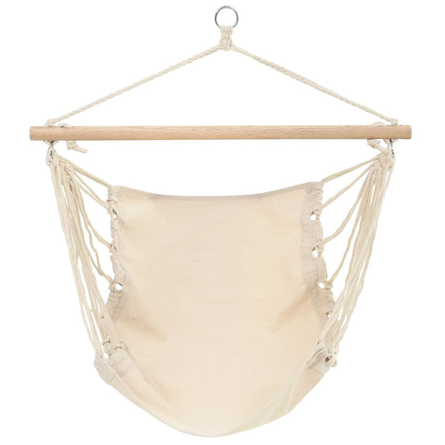 Hangstoel opvouwbaar crème - AllerleiShop