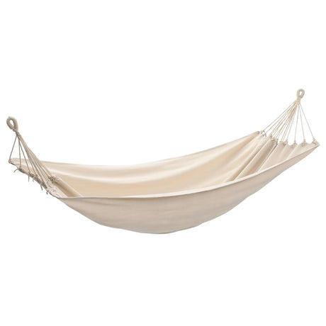 Hangmat 260x150 cm crèmekleurig - AllerleiShop