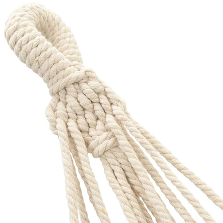 Hangmat 260x150 cm crèmekleurig - AllerleiShop