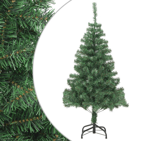 Kunstkerstboom met stalen standaard 910 takken 210 cm - AllerleiShop