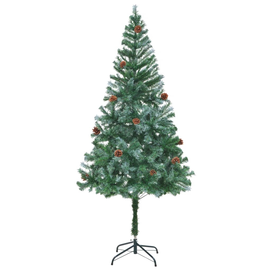 Kunstkerstboom met dennenappels 180 cm - AllerleiShop