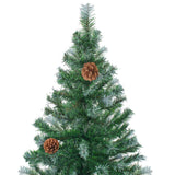 Kunstkerstboom met dennenappels 180 cm - AllerleiShop