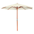 Parasol 300x258 cm zandwit - AllerleiShop