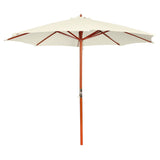 Parasol 300x258 cm zandwit - AllerleiShop