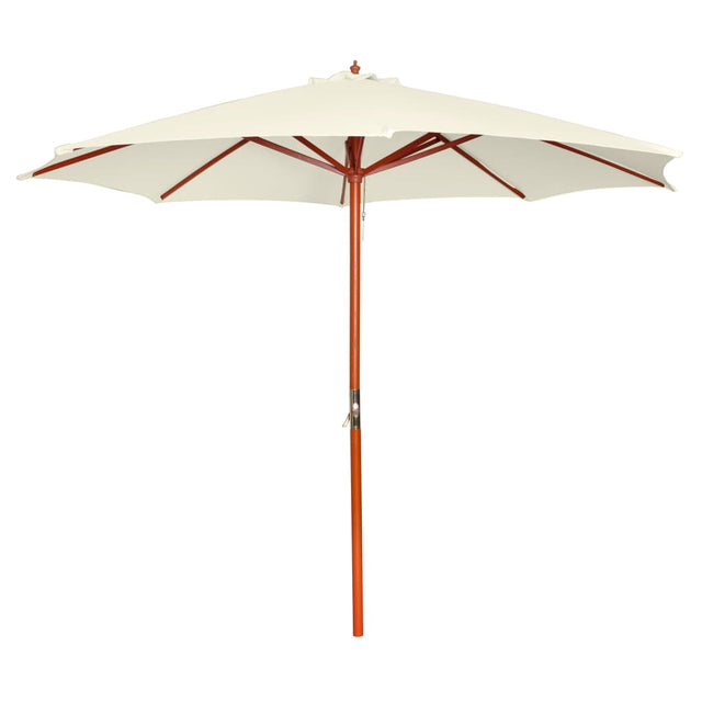 Parasol 300x258 cm zandwit - AllerleiShop