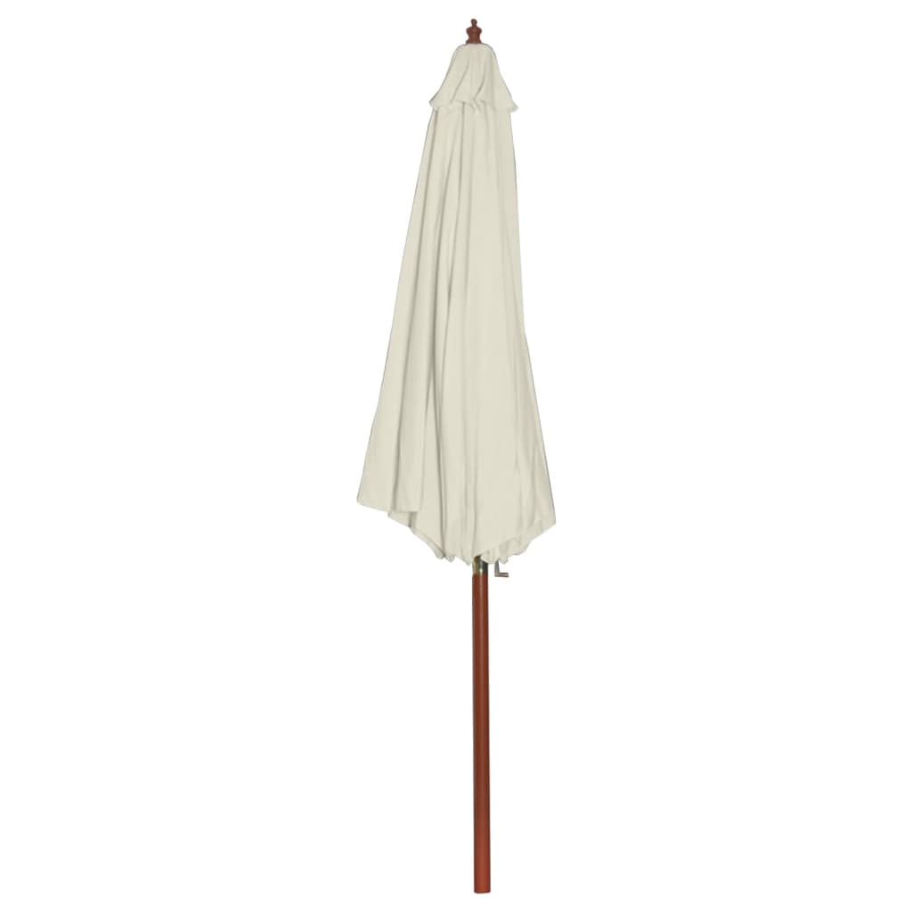 Parasol 300x258 cm zandwit - AllerleiShop