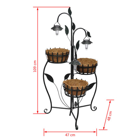 Standaard voor hangmanden met LED-verlichting - AllerleiShop