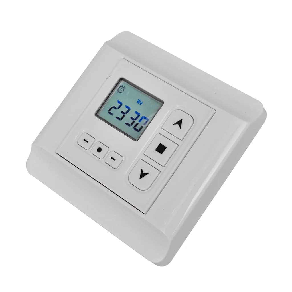 Draaimotorregelaar met programmeerbare timer