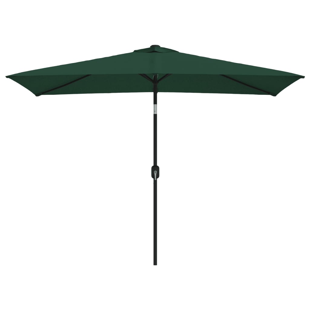 Parasol rechthoekig 200x300 cm groen - AllerleiShop