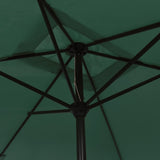 Parasol rechthoekig 200x300 cm groen - AllerleiShop