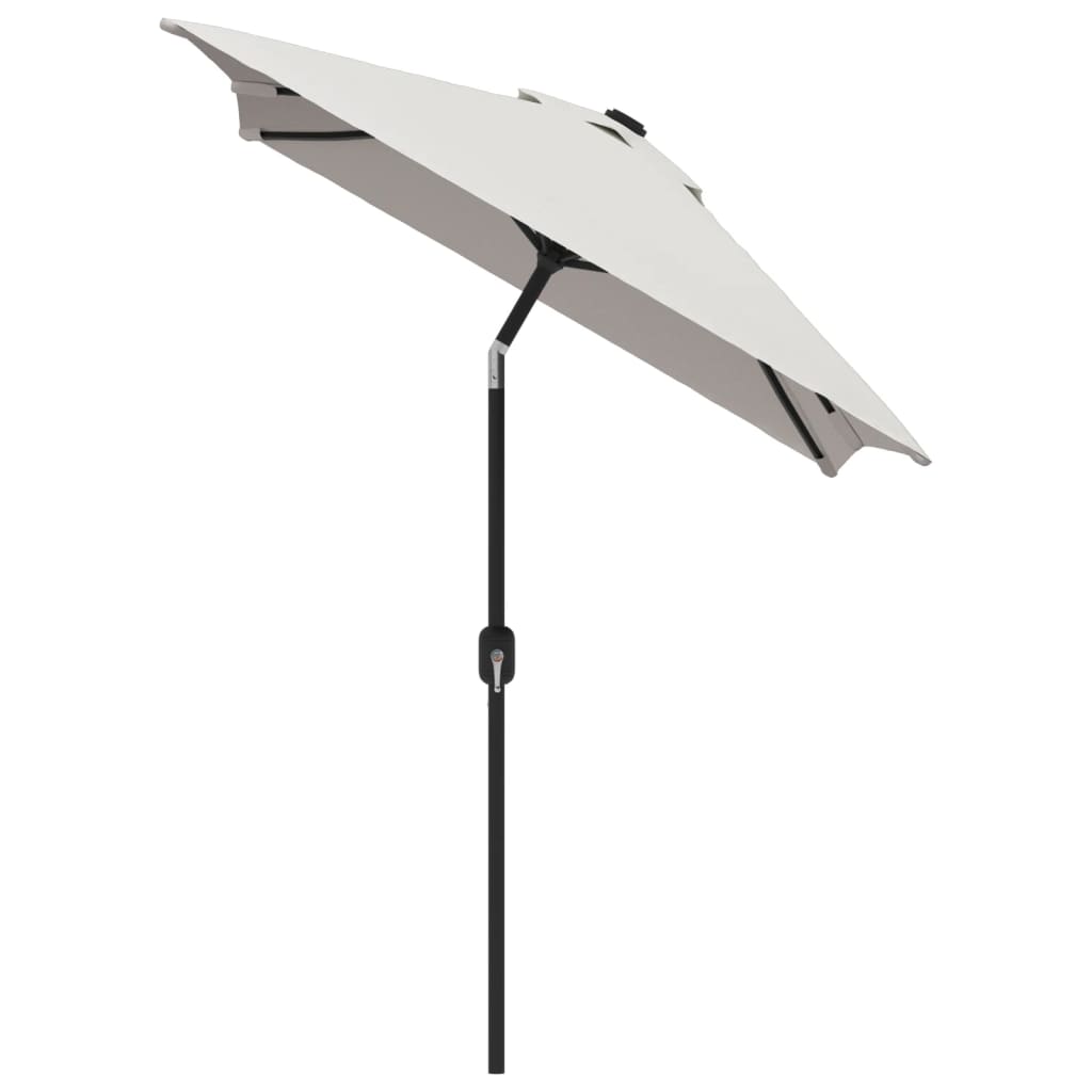 Parasol vierhoekig zandwit 200 x 300 cm