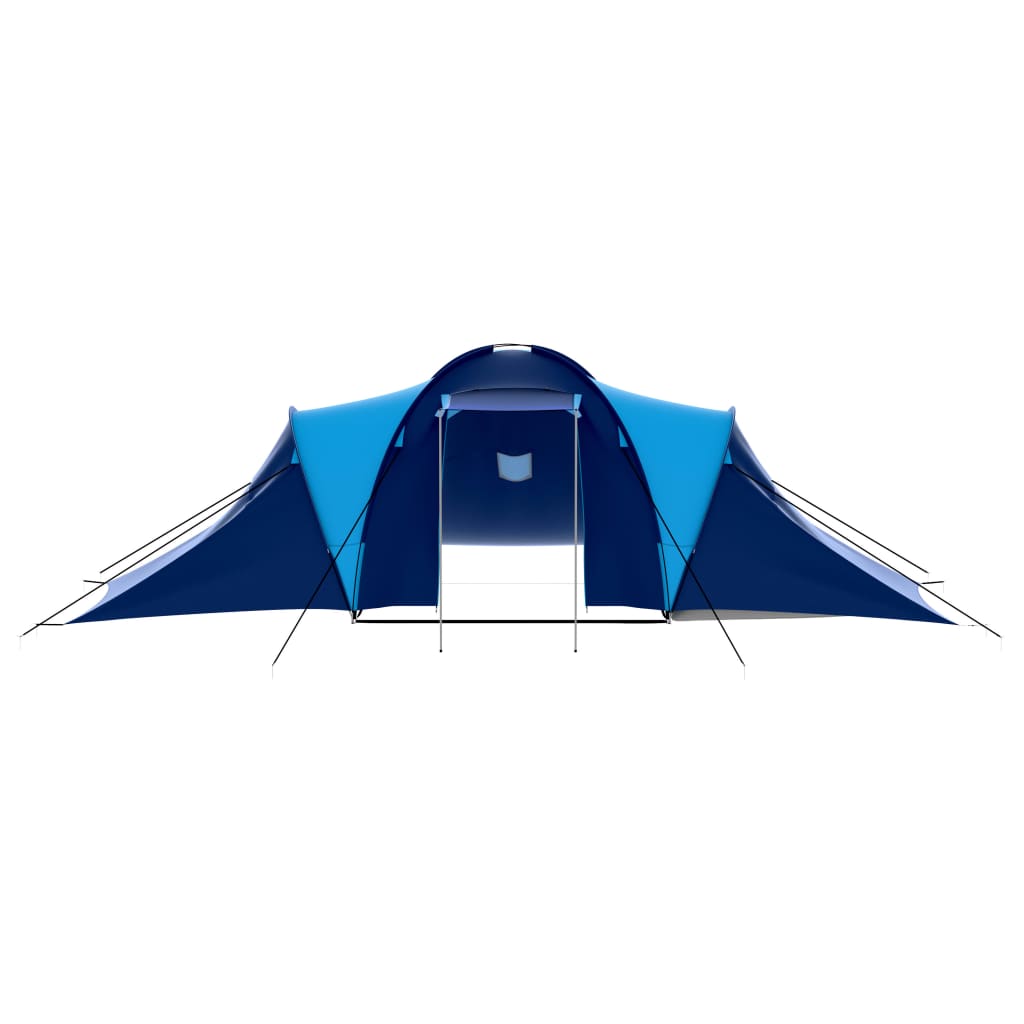 Tent 9-persoons donkerblauw en blauw