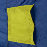 Tent 9-persoons polyester blauw en geel