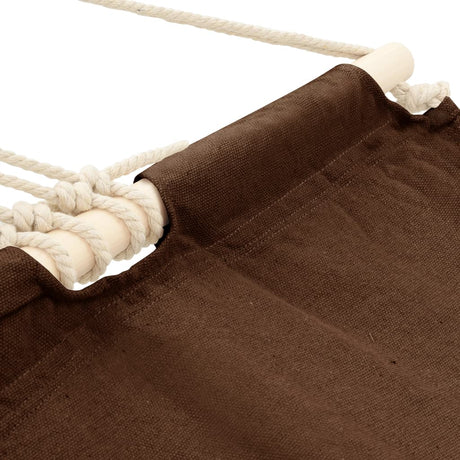 Hangmat 210 x 150 cm (bruin) - AllerleiShop