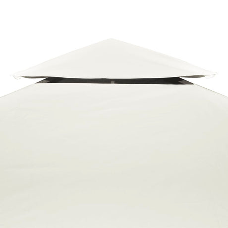 Vervangend tentdoek prieel 310 g/m² 3x3 m crèmewit - AllerleiShop