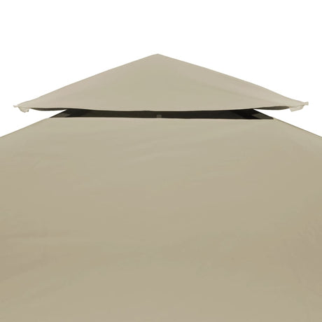 Vervangend tentdoek prieel 310 g/m² 3x3 m beige - AllerleiShop