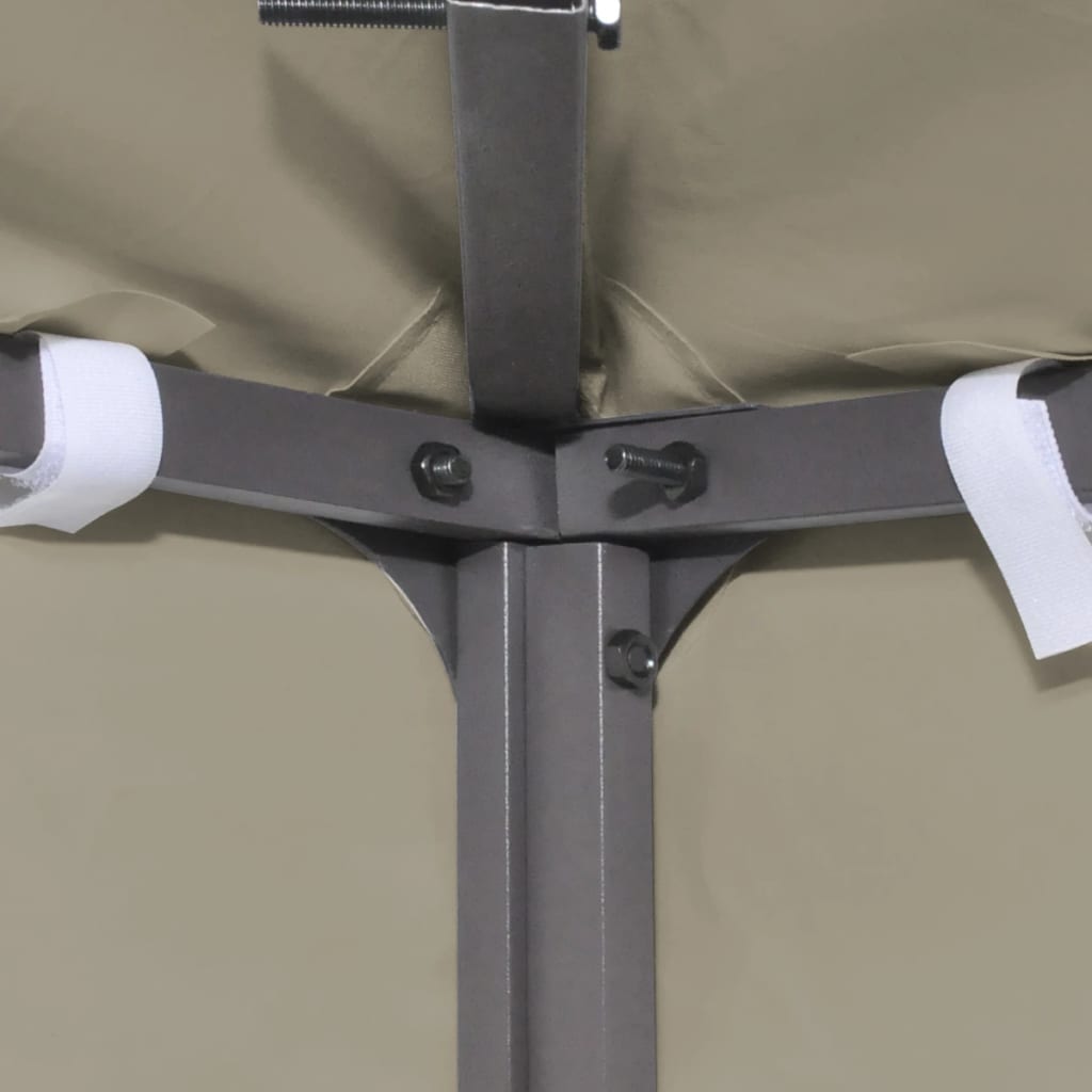 Vervangend tentdoek prieel 310 g/m² 3x3 m beige - AllerleiShop