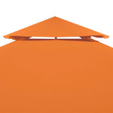 Vervangend tentdoek prieel 310 g/m² 3x3 m oranje - AllerleiShop
