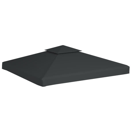 Vervangend tentdoek prieel 310 g/m² 3x3 m donkergrijs - AllerleiShop