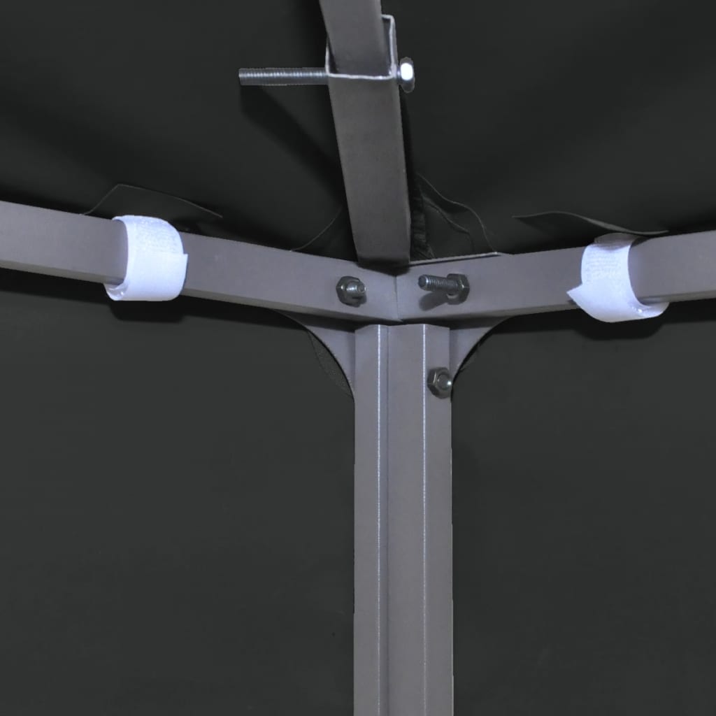 Vervangend tentdoek prieel 310 g/m² 3x3 m donkergrijs - AllerleiShop