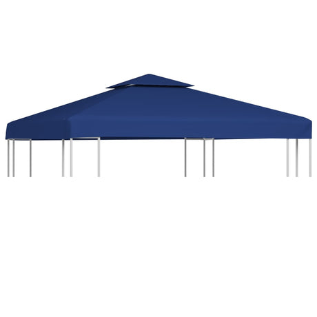 Vervangend tentdoek prieel 310 g/m² 3x3 m donkerblauw - AllerleiShop