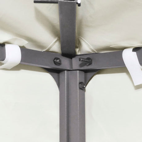 Vervangend tentdoek prieel 310 g/m² 3x4 m crèmewit - AllerleiShop