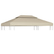 Vervangend tentdoek prieel 310 g/m² 3x4 m beige - AllerleiShop