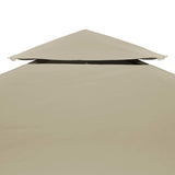 Vervangend tentdoek prieel 310 g/m² 3x4 m beige - AllerleiShop