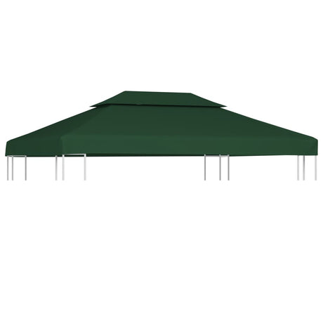 Vervangend tentdoek prieel 310 g/m² 3x4 m groen - AllerleiShop