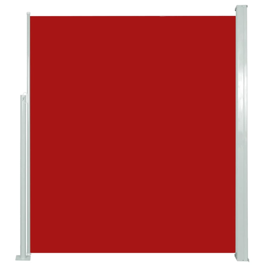 Wind-/zonnescherm uittrekbaar 160x300 cm rood - AllerleiShop