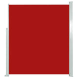 Wind-/zonnescherm uittrekbaar 160x300 cm rood - AllerleiShop