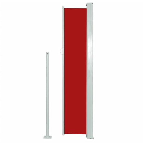 Wind-/zonnescherm uittrekbaar 160x300 cm rood - AllerleiShop