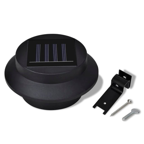 Solar buitenlampset 6 stuks zwart - AllerleiShop