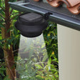 Solar buitenlampset 6 stuks zwart - AllerleiShop