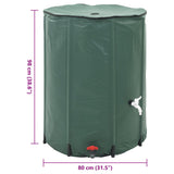 Inklapbare Watertank 500L (Groen) - AllerleiShop