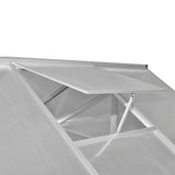 Tuinkas met basisframe 7,55 m² versterkt aluminium - AllerleiShop