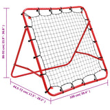 Voetbal kickback rebounder verstelbaar 100x100 cm - AllerleiShop