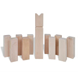 Houten Kubb spel set