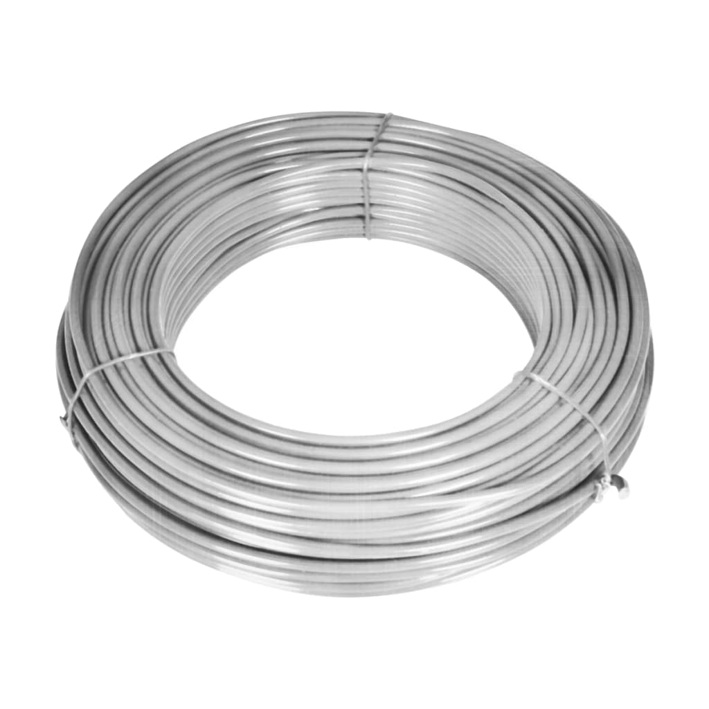 Gaashek met palen 15x1,5 m gegalvaniseerd staal