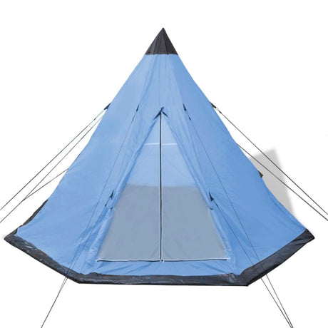 Tent 4-persoons blauw