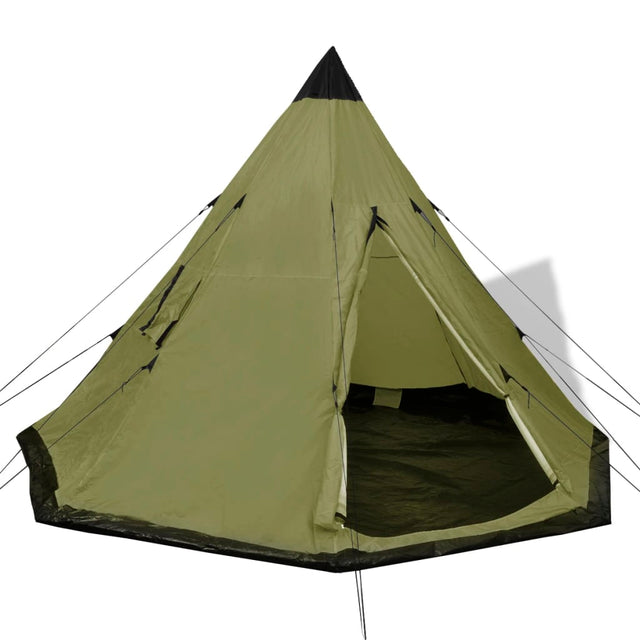 Tent 4-persoons groen