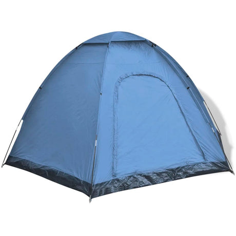 Tent 6-persoons blauw