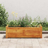 Plantenbak verhoogd 76x27,6x25 cm acaciahout