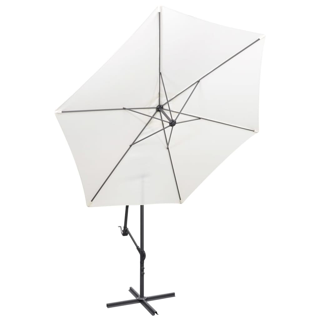 Zweefparasol 3 m zandwit - AllerleiShop