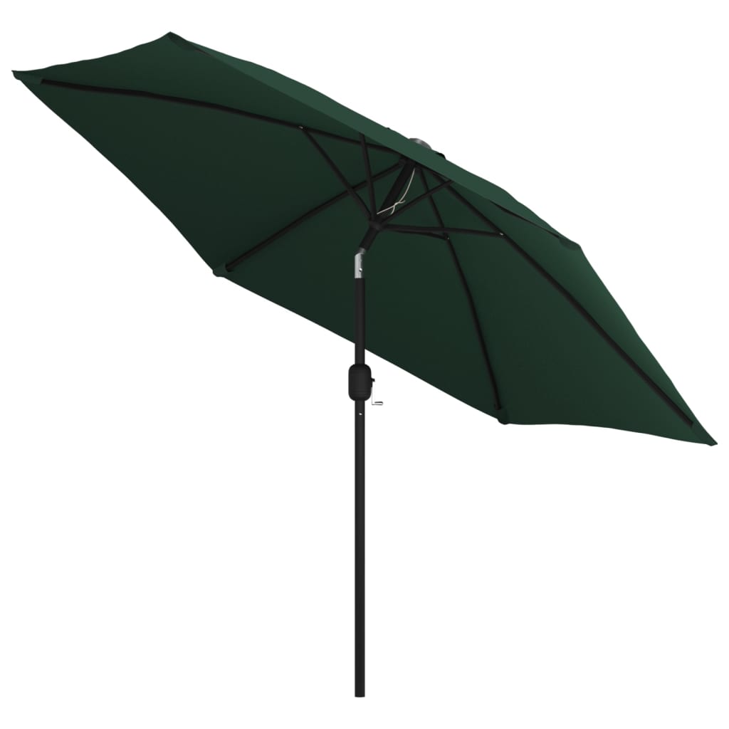 Parasol kantelbaar met LED 3 m groen - AllerleiShop