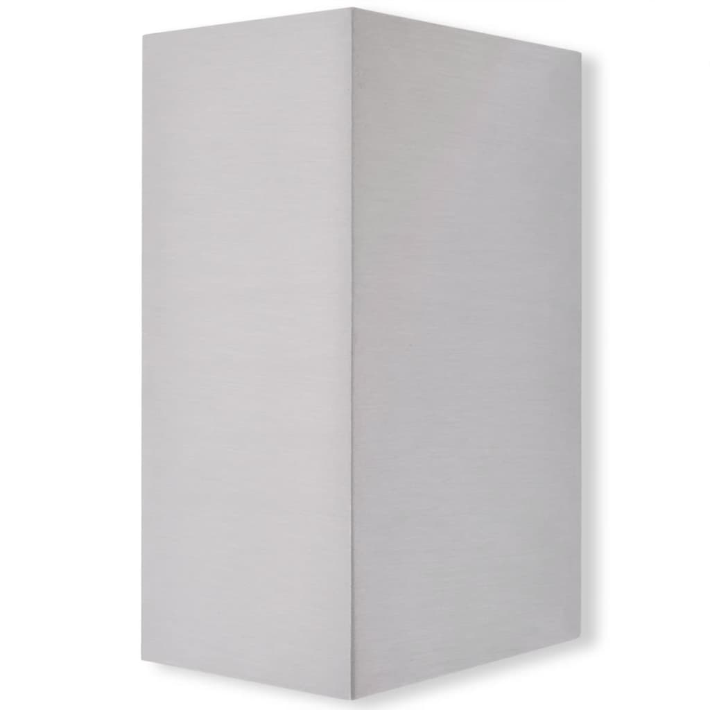 Wandlamp buiten boven en onder licht 2 stuks - AllerleiShop