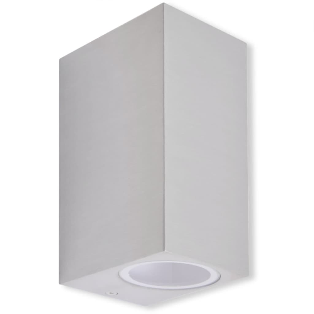 Wandlamp buiten boven en onder licht 2 stuks - AllerleiShop