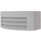 Wandlamp buiten grijs aluminium - AllerleiShop