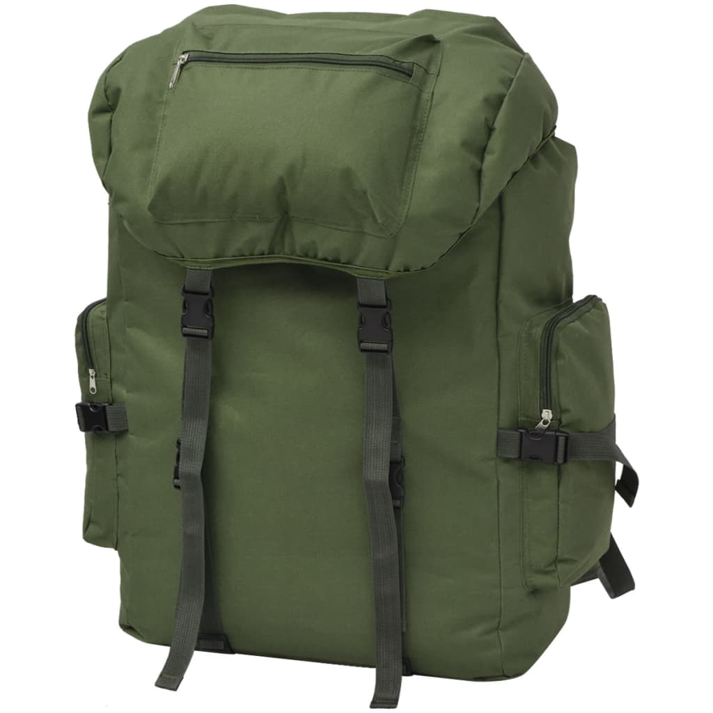 Rugzak legerstijl 65 L groen - AllerleiShop