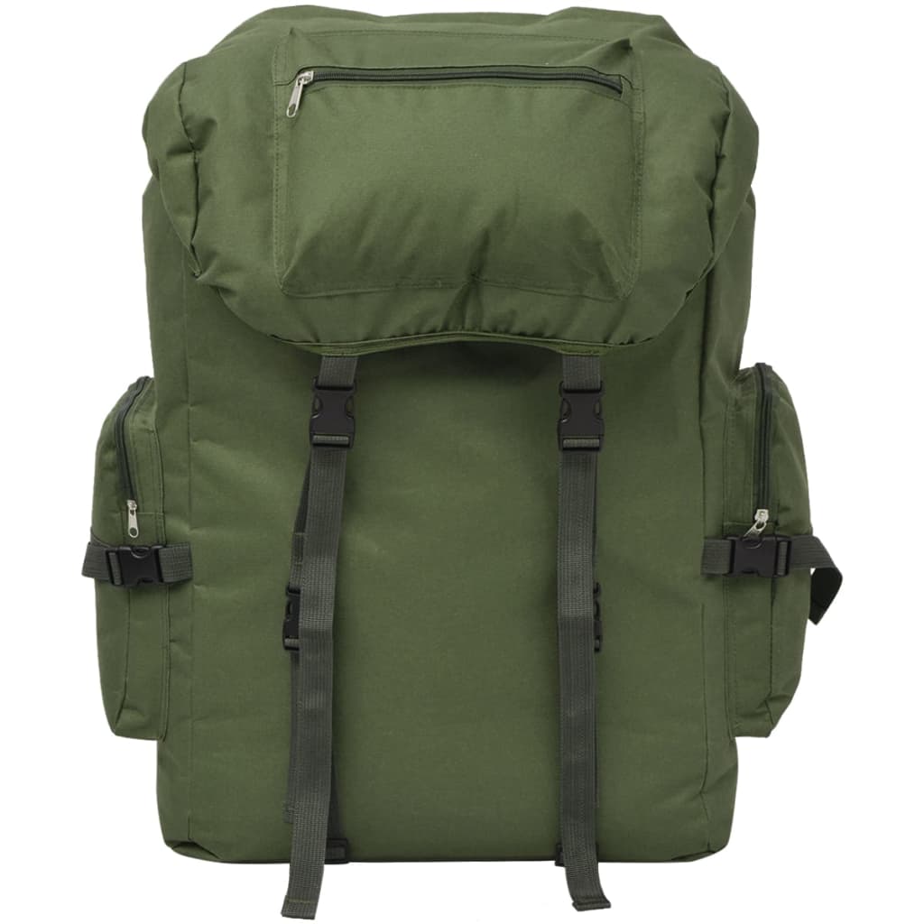 Rugzak legerstijl 65 L groen - AllerleiShop